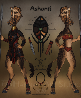 Ashanti - Character Design