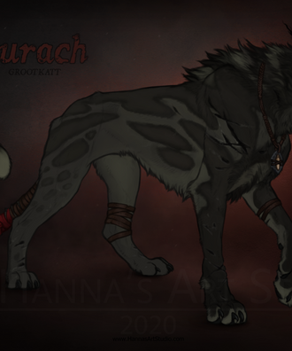 Maurach - Character Design (Grootkatt © Hanna Hammar)